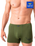 Pánske boxerky Key MXH 633 A24 M-2XL zelená L