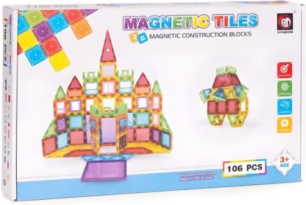 ECOTOYS Magnetická stavebnica