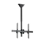 StarTech Stropný držiak TV / Držiak / VESA až 600x400 / nosnosť 50 kg / sklon -25 ° až 0 ° / otočný 360° (FPCEILPTBSP)
