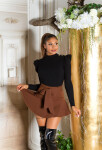 Trendy Koucla Highwaist Skorts with belt white XL