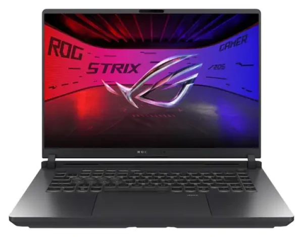 Asus ROG Strix G16 sivá / Notebook / 16" WQXGA 240Hz / Intel Core Ultra 9 275HX 2.7GHz / 32GB / 1TB SSD / RTX 5080 16GB (90NR0LG1-M003C0)
