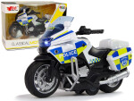 Mamido Policajný motocykel 1:14 Naťahovací pohon Light Sound