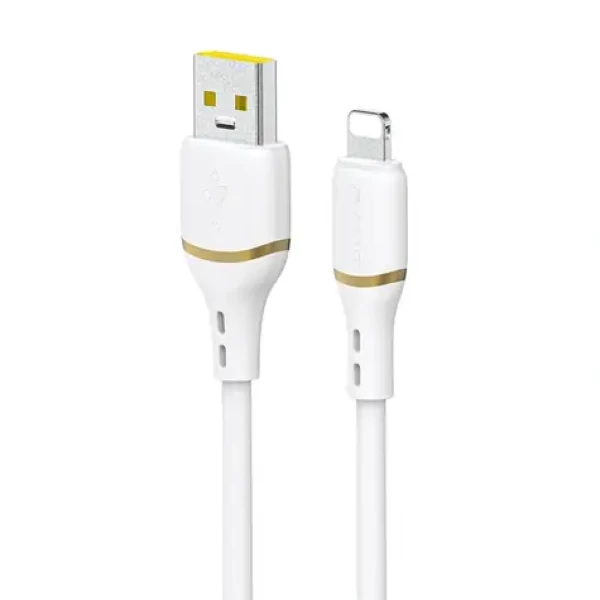 Dudao Dátový kábel L25L / USB-A / Lightning 30W / 1 m / biela (204492)