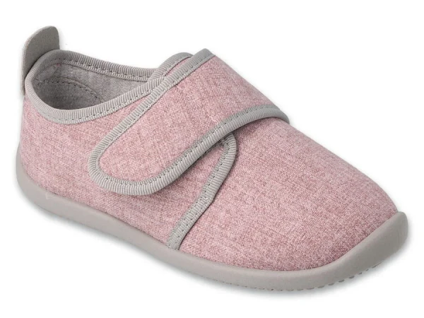 BEFADO 902X021 902Y021 dievčenské barefoot papuče SOFTER pink 28 902XY021_28