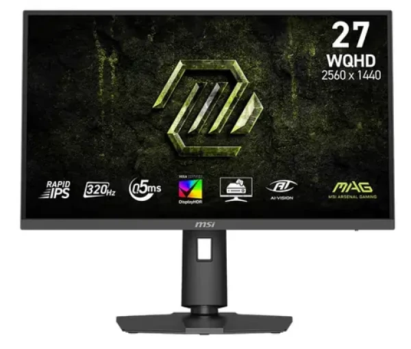27" MSI MAG 274QPF X32 čierna / Monitor / QHD / IPS / 320Hz / 0.5ms / HDMI+DP (MAG 274QPF X32)