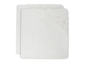 Jollein Prestieradlo napínacie 40x80 cm 2ks Ivory (2511-501-66041)