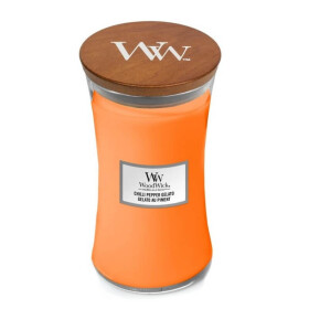 WoodWick Chilli Pepper Gelato 609.5g - váza veľká / doba horenia: až 120 h (5038581113609)