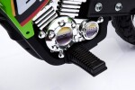 Mamido Detská elektrická motorka Cross Force zelená