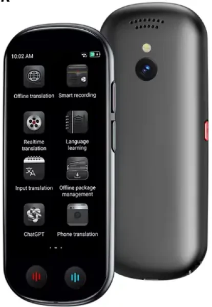 Ectaco Anobic AI Z9 hlasový prekladač / WiFi / Hotspot / Offline / 2000mAh / ChatGPT (ECTANBZ9G)