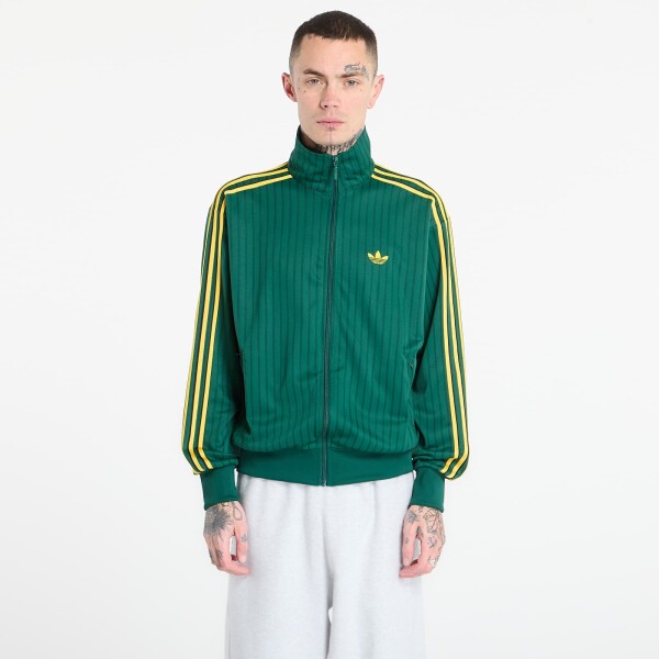 Mikina adidas Firebird Loose Pinstripes Track Top Collegiate Green S
