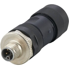 Ifm Electronic E12673 neupravený zástrčkový konektor pre senzory - aktory, E12673, piny: 5, 1 ks; E12673