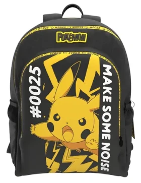 CYP Brand Pokémon Školský batoh Twilight Champions Pikachu čierny / Batoh / polstrovaný chrbát / 42×31×13 cm (MC20-42PKEPM)