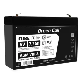 Green Cell batéria AGM VRLA 6V 7.2Ah (AGM39)