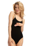 Dámske body Bamboo black - JULIMEX černá XXL
