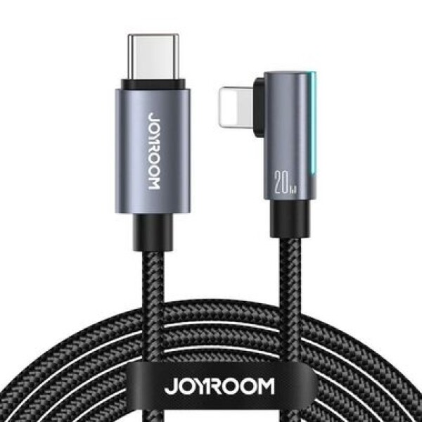 Joyroom S-CL020A17 Nabíjací kábel USB-C (M) - Lightning (M) 20W 1.2m čierna (S-CL020A17 1.2m Bl)