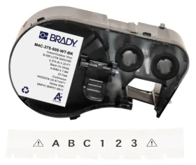 BRADY Páska do tlačiarne štítkov M410/BMP41/M510/BMP51/BMP53/M511 / Páska / Samolepiace (M4C-375-595-WT-BK)