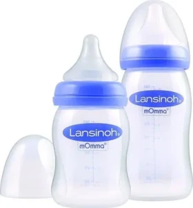 Lansinoh Dojčenská fľaša 76310 / Sada 160 ml + 240 ml + cumlík (KOS-7613)