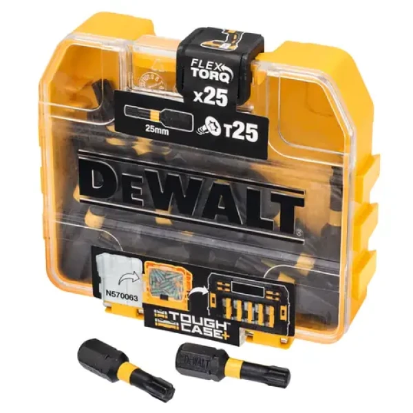 DeWalt DT70558T FlexTorq / Sada bitov / 25ks / T25 25mm (DT70558T)