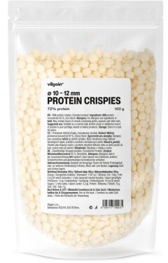Vilgain Protein Crispies XL – bez príchute 100 g
