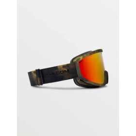 Dámske/pánske zimné okuliare na snowboard Volcom Footprints red (VG0622303) Jedna velikost