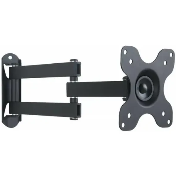 Techly ICA-LCD-923B čierna / Nástenný držiak pre TV / 13-30" / 15 kg / VESA 100x100 mm / naklápací, otočný (ICA-LCD-923B)