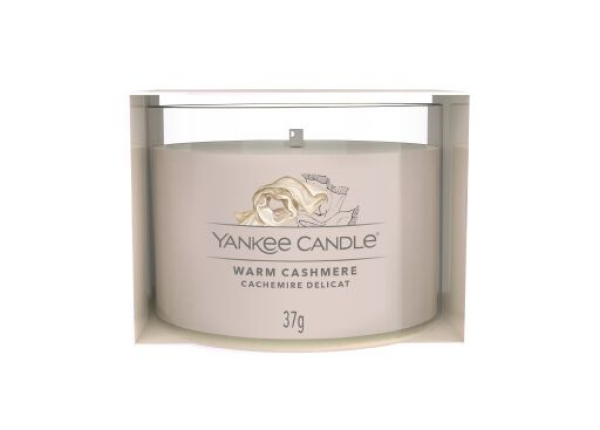 Yankee Candle Warm Cashmere votívna sviečka plnená v skle 37g / doba horenia: až 10h (5038581125855)