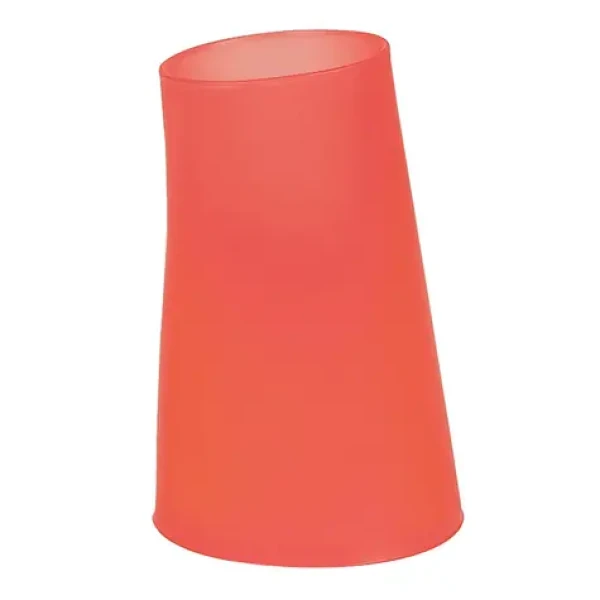 Spirella MOVE kelímok na kefky červený / plast (7610583095930)