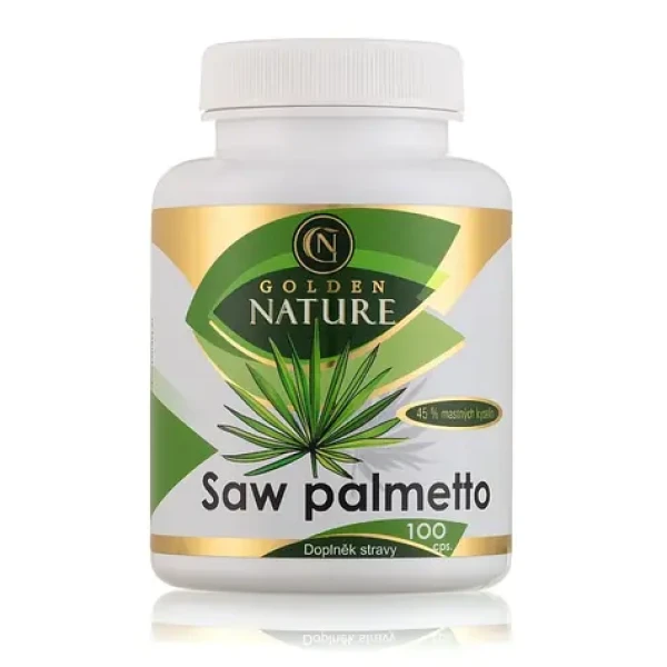 Golden Nature Saw Palmetto 45% mastných kyselín 100 cps. (GN000027)