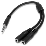 StarTech MUY1MFFS / Audio rozbočovací kábel / 3.5mm jack (M) - 2x 3.5mm jack (F) (MUY1MFFS)