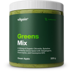 Vilgain Greens Mix – zelené jablko bez kofeínu 300 g