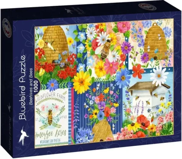 BlueBird Puzzle Včielky a včelie úle