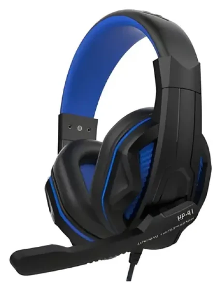 Lexip STEELPLAY HP41 čierna/modrá / Slúchadlá / drôtové / s mikrofónom / 32 ? / 2,4 m (JVAPS400049)