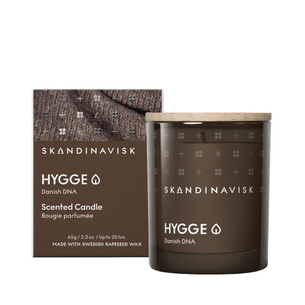 SKANDINAVISK Vonná sviečka v skle HYGGE (útulno) 65 g