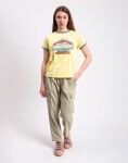 Patagonia W's Great Waves Ringer Tee Lemon Zest XS