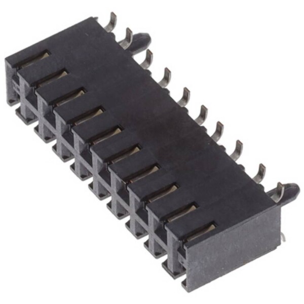 Molex pinová lišta (štandardná) Počet pólov 20 Raster (rozteč): 2.54 mm 15453620 1 ks Tray; 15453620
