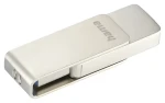 HAMA Rotate Pre strieborná / USB flash disk / USB 3.0 / 256 GB / 100 MB/s