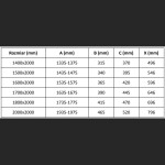 MEXEN/S - Velar L Duo posuvné sprchové dvere 140, dekor, meď kartáčovaná 871-140-003-32-65