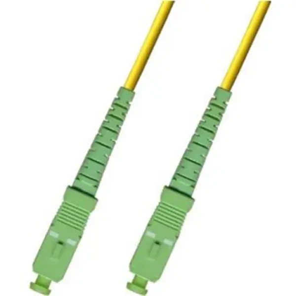 OEM SC/ APC-SC/ APC 5m žltý / Optický patch kábel / Duplex / SM 9/125 OS2 / LSZH / 3 mm (1443)