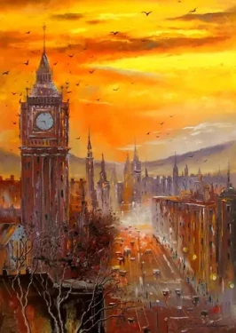 ENJOY Puzzle Večerný Londýn