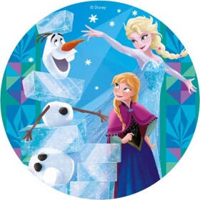 Jedlý papier ľadového kráľovstva - Frozen 20 cm - Dekora - Dekora