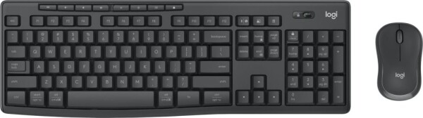 Logitech Logitech MK370 Combo for Business klawiatura Dołączona myszka RF Wireless + Bluetooth QWERTY Hiszpański Grafitový