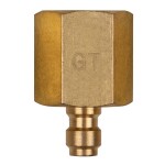 KS Tools 150.2329 Adaptérový kus M16x1,5 vnútorný závit a 1/4" hadicová prípojka; 150.2329