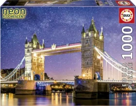 Educa Svietiace puzzle Tower Bridge - Londýn