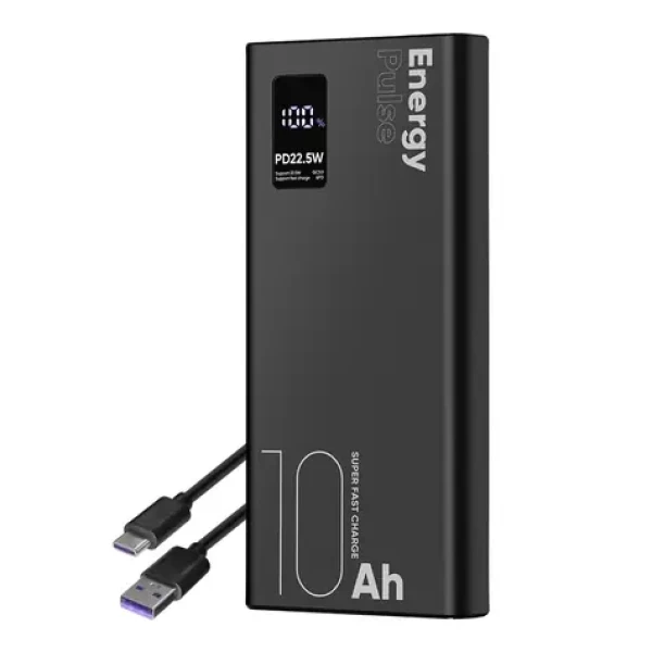 Obal:Me EnergyPulse Powerbanka 10000mAh 22.5W čierna (57983119178)