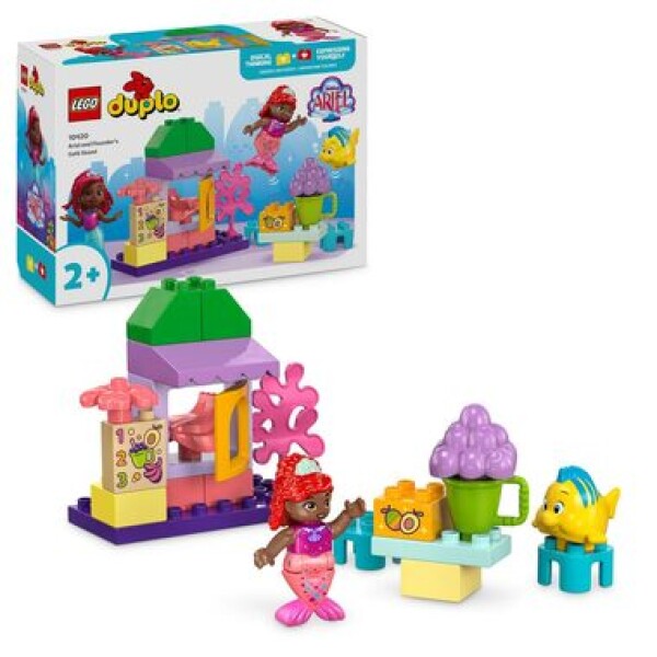 LEGO® DUPLO® Disney™ 10420 Ariel a Šupinka - stánok s kávou