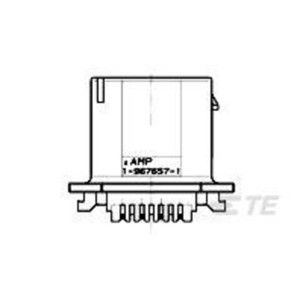 TE Connectivity 1-967657-1 1 ks Carton; 1-967657-1