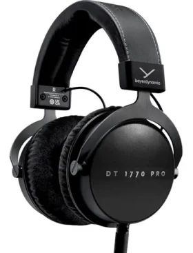 Beyerdynamic DT 1770 PRE MK II čierna / Uzavreté štúdiové slúchadlá / Mini XLR / 30 ? / 3M/ 5m kábel (43000257)