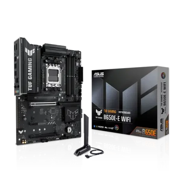 ASUS TUF GAMING B650E-E WIFI / AMD B650 / DDR5 / SATA III RAID / USB / 2.5GLAN / M.2 / sc.AM5 / ATX (90MB1LT0-M0EAY0)
