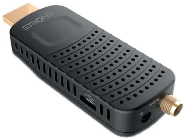 Strong SRT 84 čierna / Digitálny stick tuner DVB-T2 / FHD / micro-USB / HDMI (SRT84)
