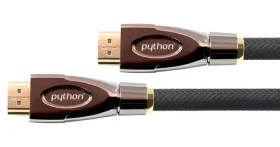 Python HDMI 2.0 kábel čierna / HDMI kábel / 4K 4096×2160 px / 60 Hz / 5 m / nylonový oplet (GC-M0019)